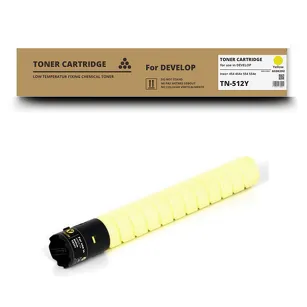 Toner do DEVELOP TN512Y Ineo+ 454 454e 554 554e A33K2D2 Yellow Zamiennik