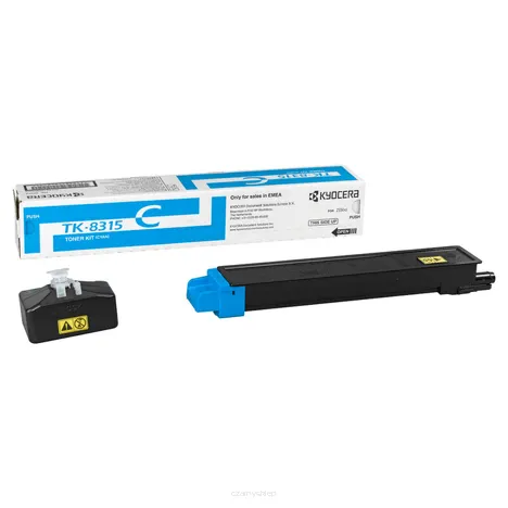 KYOCERA toner TK8315C 1T02MVCNL0 oryginalny cyan 6000 stron