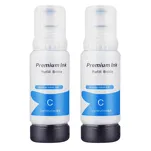 2-PAK Multibox Tusz do EPSON 101 T03V2 C13T03V24A cyan zamiennik - 2