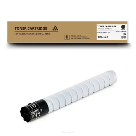 Toner do KONICA MINOLTA TN322 Bizhub 224 284 364 A33K050 Black Zamiennik