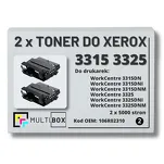 2-PAK Multibox Toner do XEROX 3315 3325 106R02310 5K zamiennik - 2