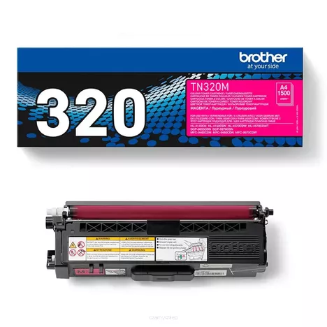 Brother toner TN320M oryginalny magenta