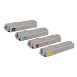 4-PAK Multibox Toner do OKI ES5432 ES5463 black/cyan/magenta/yellow zamiennik - 3