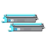 2-PAK Multibox Toner do BROTHER TN248XLC Cyan zamiennik - 3