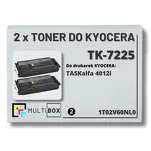 2-PAK Multibox Toner do KYOCERA TK7225 1T02V60NL0 TASKALFA 4012 2x35.0K zamiennik - 2