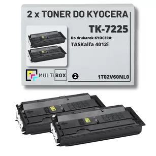 2-pak Toner do KYOCERA TK7225 1T02V60NL0 TASKALFA 4012 2x35.0K Multibox zamiennik