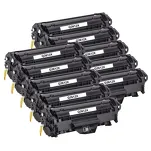10-PAK Multibox Toner do HP Q2612X 12X 1010 1012 zamiennik - 2