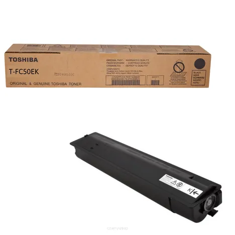 TOSHIBA toner T-FC50EK czarny oryginalny 6AJ00000114 6AJ00000224 38400 stron.