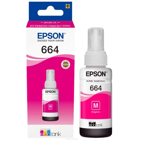 Epson tusz 664 T6643 C13T66434A oryginalny magenta