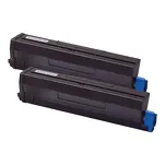 2-PAK Multibox Toner  do OKI B420 B430 B440 MB460 MB470 MB480 43979202  zamiennik - 3