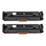 2-PAK Multibox Toner do HP 207A BLACK W2210A zamiennik BEZ CHIPA - 3