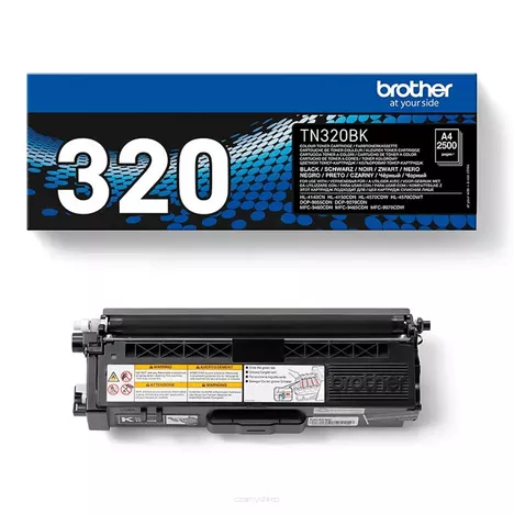 Brother toner TN320BK oryginalny black