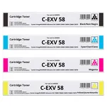4-PAK Zamiennik Toner do Canon CEXV58 3763C002 3764C002 3765C002 3766C002 iRA DXC5840i DXC5850i DXC5860i DXC5870i CMYK - 2