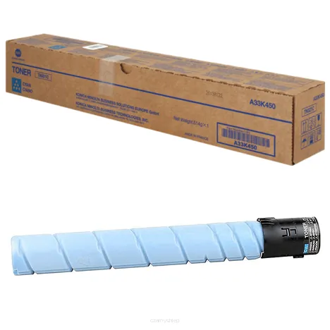 KONICA MINOLTA toner TN321C A33K450 cyan oryginalny 25000 stron