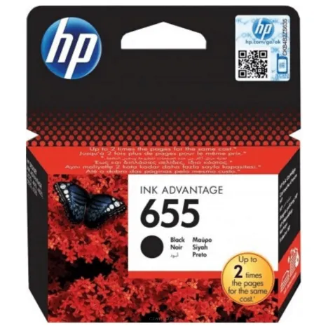 HP 655 tusz CZ109AE oryginalny black