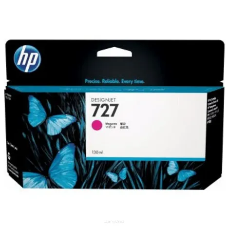 HP 727 tusz B3P20A oryginalny magenta