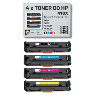 Toner do HP 410X 4-pak CMYK CF410X CF411X CF412X CF413X zamiennik Multibox