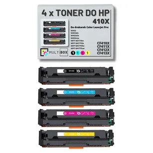 4-PAK Multibox Toner do HP 410X CMYK CF410X CF411X CF412X CF413X zamiennik