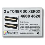 2-PAK Multibox Toner do XEROX 4600 4620 106R01536 30K zamiennik - 2