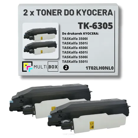 2-PAK Multibox Toner do KYOCERA TK6305 1T02LH0NL0 TASKALFA 3500 4500 5500 2x35.0K zamiennik