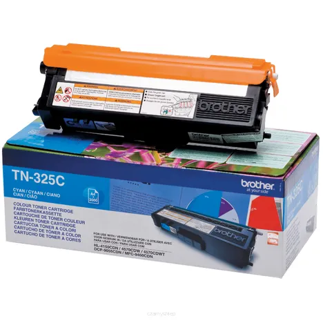 Brother toner TN-325C oryginalny cyan