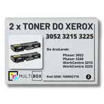2-PAK Multibox Toner do XEROX 3052 3215 3225 3260 106R02778 3K zamiennik - 2