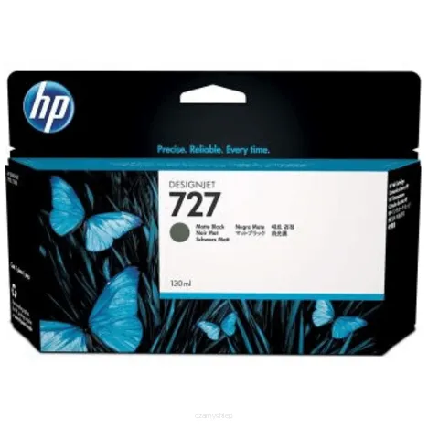 HP 727 tusz B3P22A oryginalny matte black