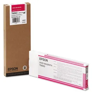 Epson tusz T6063 C13T606300 oryginalny vivid magenta