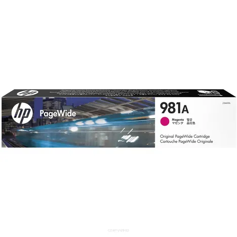 HP 981A tusz J3M69A oryginalny magenta