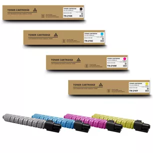 4 X Toner do MINOLTA TN216 CMYK Bizhub C220 C280 Zamiennik