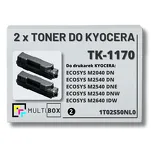 2-PAK Multibox Toner do KYOCERA TK1170 1T02S50NL0 ECOSYS M2040 M2540 M2640 2x7.2K zamiennik - 2