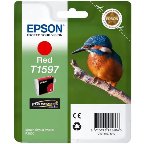 Epson tusz T1597 C13T15974010 oryginalny red