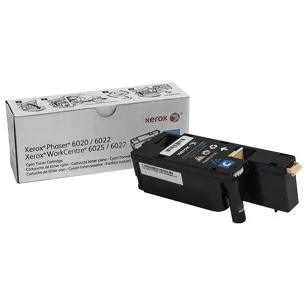 Xerox toner 106R02760 Phaser 6020 6022 WorkCentre 6025 6027 cyan oryginalny