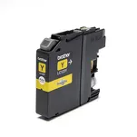 BROTHER tusz LC123Y oryginalny yellow 600 stron - 2