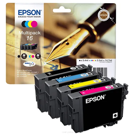 Epson tusz 16 T1626 C13T16264012 4-pak oryginalny cyan / magenta / yellow / black