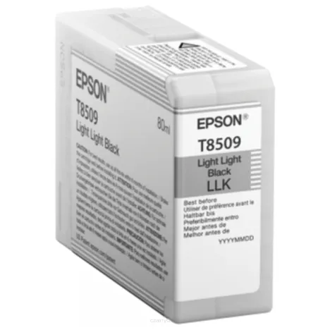 Epson tusz T8509 C13T850900 oryginalny light light black