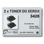 2-PAK Multibox Toner do XEROX 3428 106R01246 8K zamiennik - 2