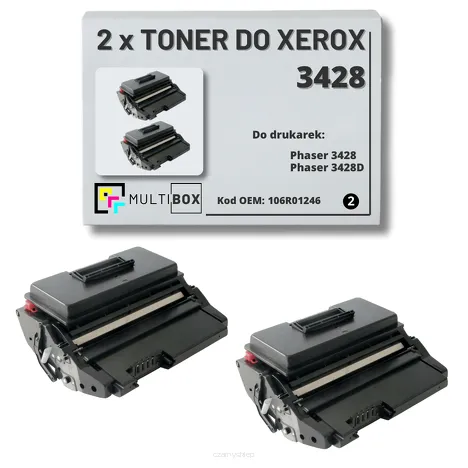 2-PAK Multibox Toner do XEROX 3428 106R01246 8K zamiennik
