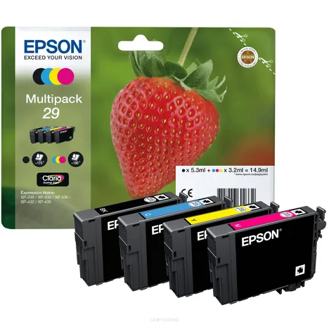 Epson tusz 29 T2986 C13T29864012 4-pak oryginalny cyan / magenta / yellow / black