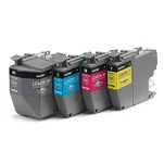BROTHER tusz LC422XLVAL oryginalny 4-pak CMYK 3000+ 3x1500 stron - 3