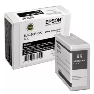 EPSON tusz SJIC36PK SJIC36P-K C13T44C140 oryginalny black 80ml