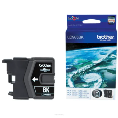 BROTHER tusz LC985BK oryginalny czarny 300 stron