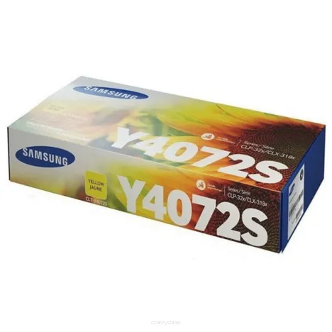 SAMSUNG toner SU472A CLT-Y4072S oryginalny żółty 1000 stron