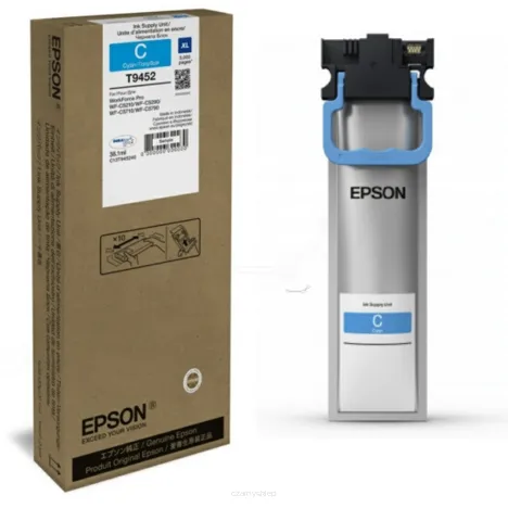 Epson tusz T9452 C13T945240 oryginalny cyan