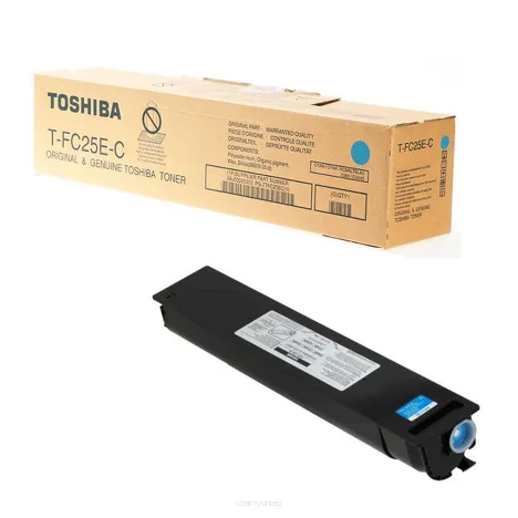 TOSHIBA toner T-FC25EC niebieski oryginalny 6AJ00000072 26800 stron.