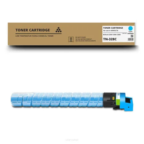 Toner do KONICA MINOLTA TN328C Bizhub C250i C300i C360i AAV8450 Cyan Zamiennik