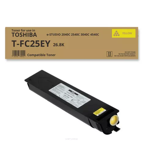 Toner do TOSHIBA T-FC25EY Yellow e-STUDIO 2040C 2540C 3040C 4540C 26.8K zamiennik