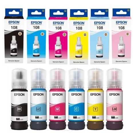 Epson tusz 108 T09C 6-pak oryginalny cyan / magenta / yellow / black / light cyan / light magenta