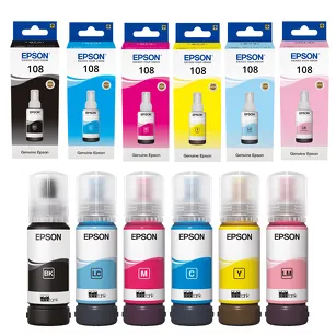 Epson tusz 108 T09C 6-pak oryginalny cyan / magenta / yellow / black / light cyan / light magenta